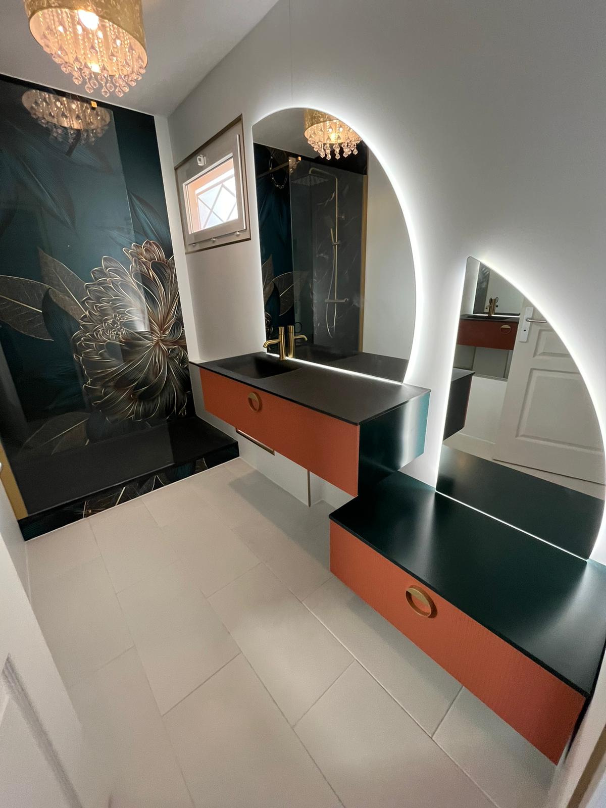 Salle de bain adaptée PMR